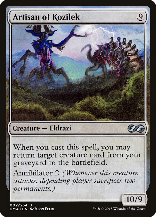Artisan of Kozilek (002) - Ultimate Masters Foil
