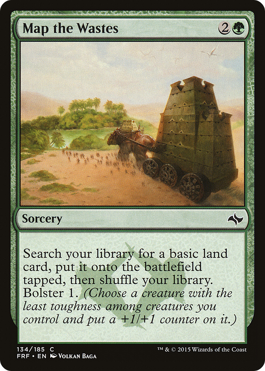 Map the Wastes [Fate Reforged] Foil