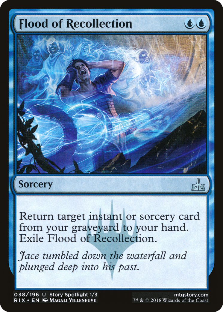 Flood of Recollection [Rivals of Ixalan] | Silver Goblin