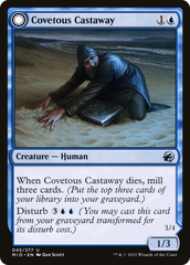 Covetous Castaway // Ghostly Castigator [Innistrad: Midnight Hunt] | Silver Goblin