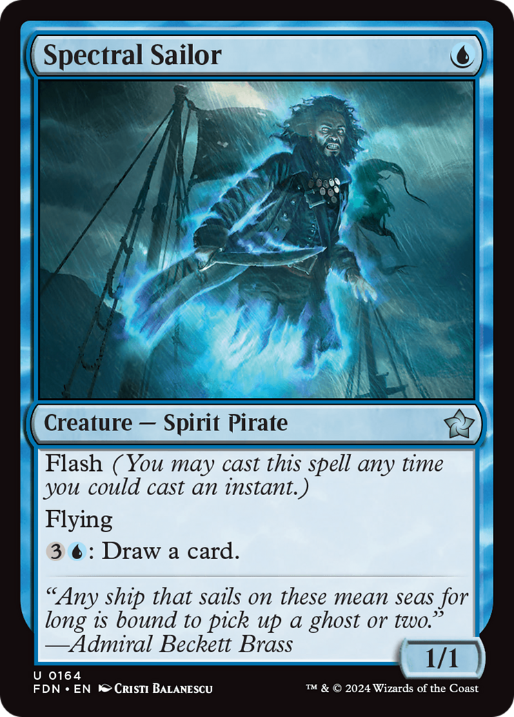 Spectral Sailor [Foundations] Foil