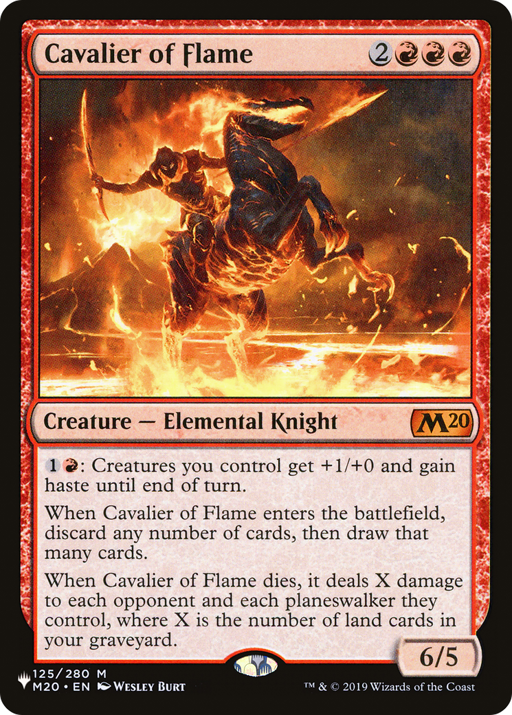 Cavalier of Flame [The List] | Silver Goblin