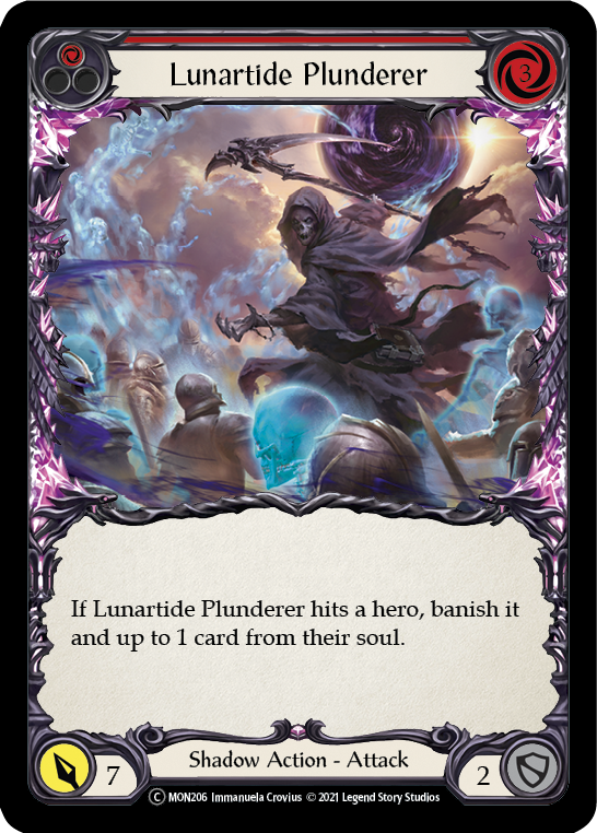 Lunartide Plunderer (Red) [U-MON206] (Monarch Unlimited)  Unlimited Normal | Silver Goblin