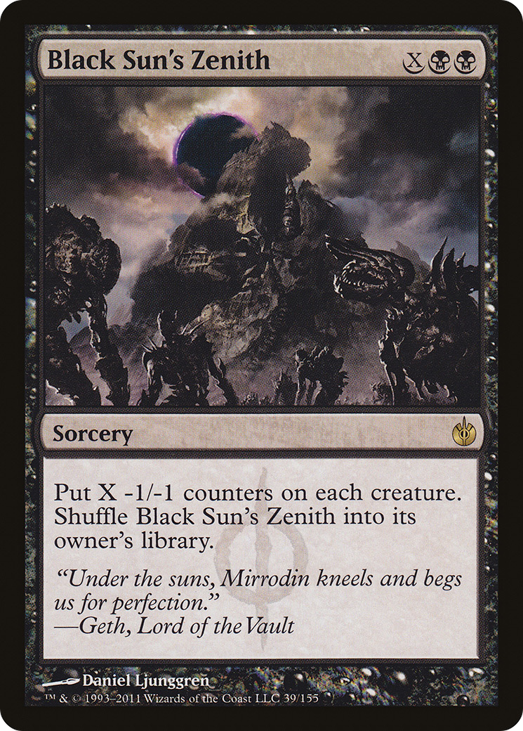 Black Sun's Zenith [Mirrodin Besieged] | Silver Goblin