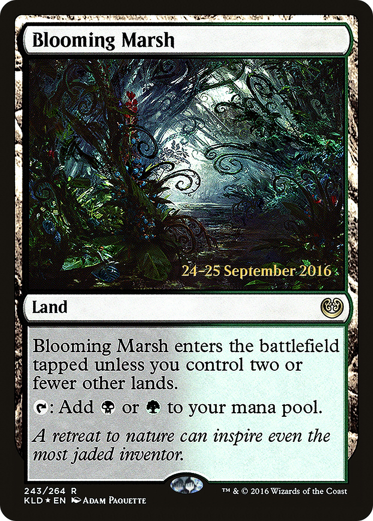 Blooming Marsh [Kaladesh Prerelease Promos] | Silver Goblin