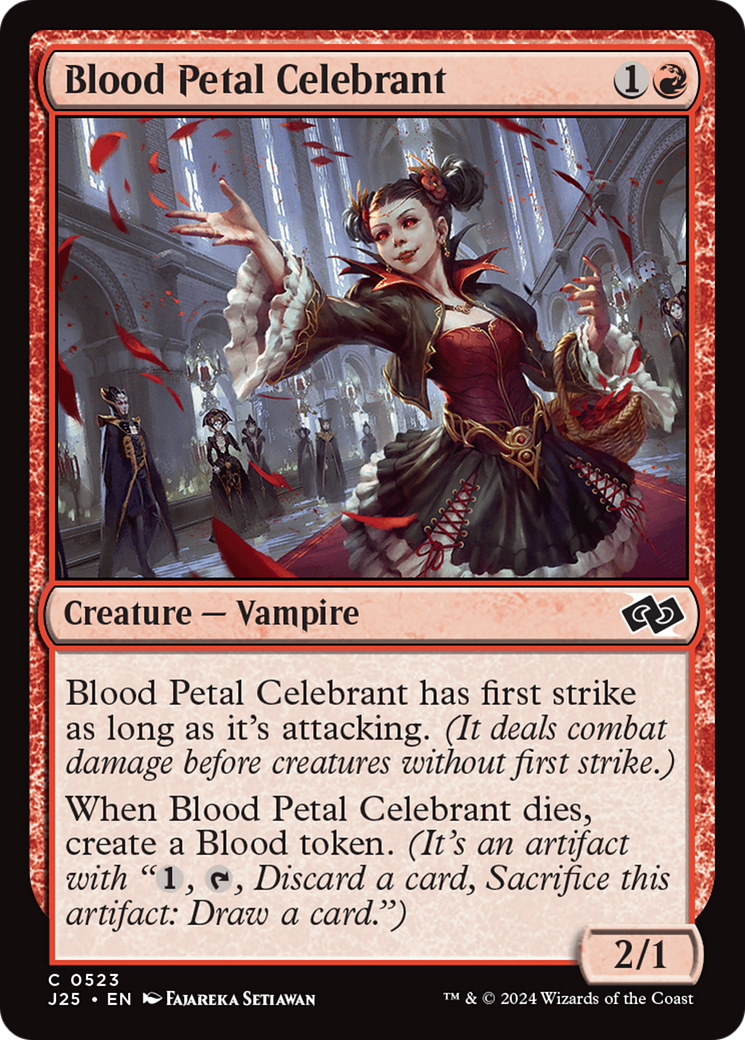 Blood Petal Celebrant [Foundations Jumpstart] | Silver Goblin