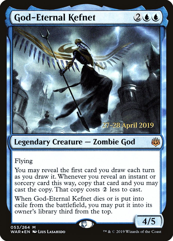 God-Eternal Kefnet [War of the Spark Prerelease Promos] | Silver Goblin