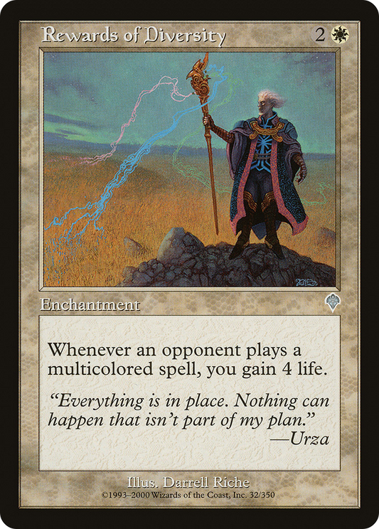 Rewards of Diversity [Invasion]