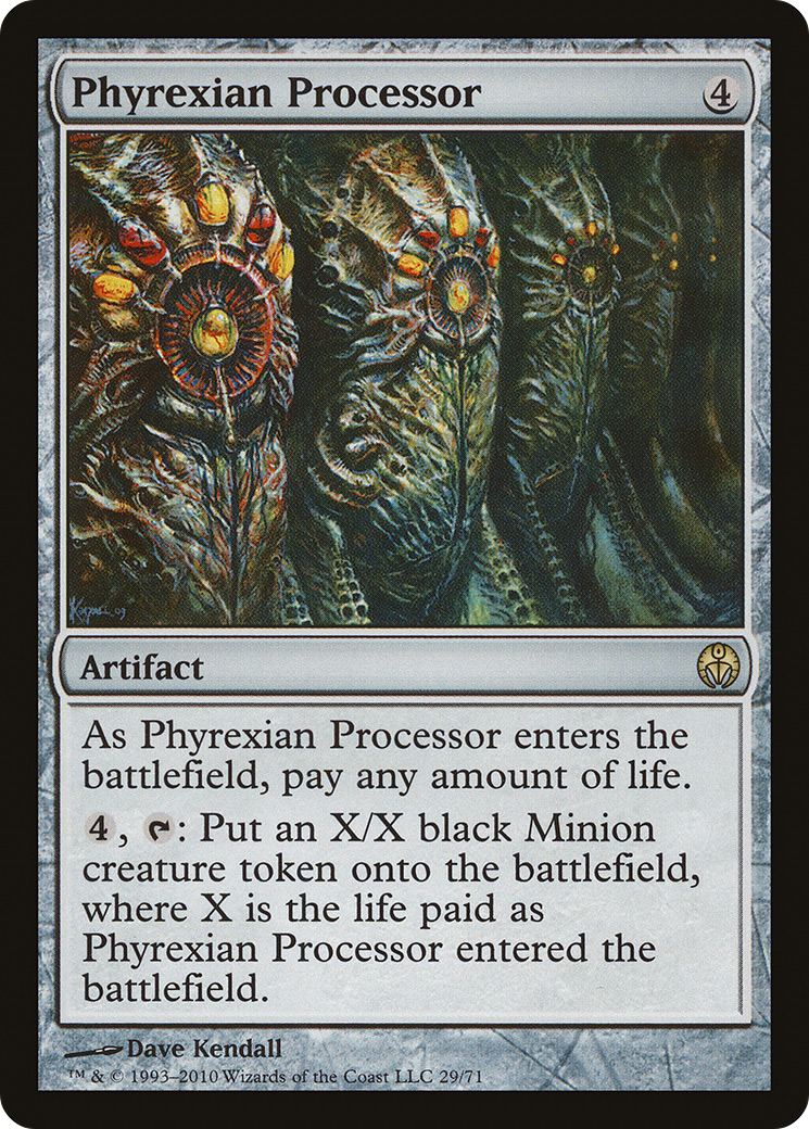 Phyrexian Processor [Duel Decks: Phyrexia vs. the Coalition] | Silver Goblin