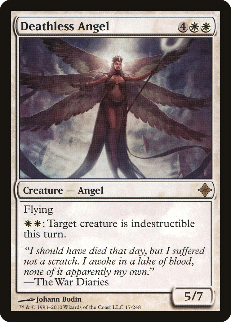 Deathless Angel [Rise of the Eldrazi] | Silver Goblin