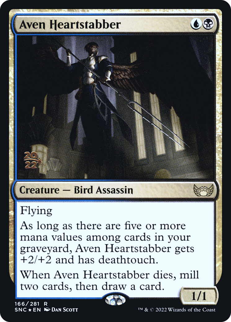 Aven Heartstabber [Streets of New Capenna Prerelease Promos] | Silver Goblin