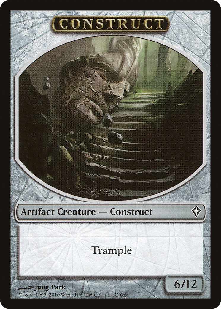 Construct Token [Worldwake Tokens] | Silver Goblin