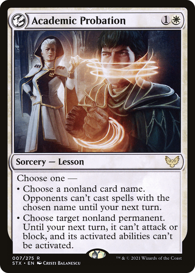 Academic Probation [Strixhaven: School of Mages] Foil