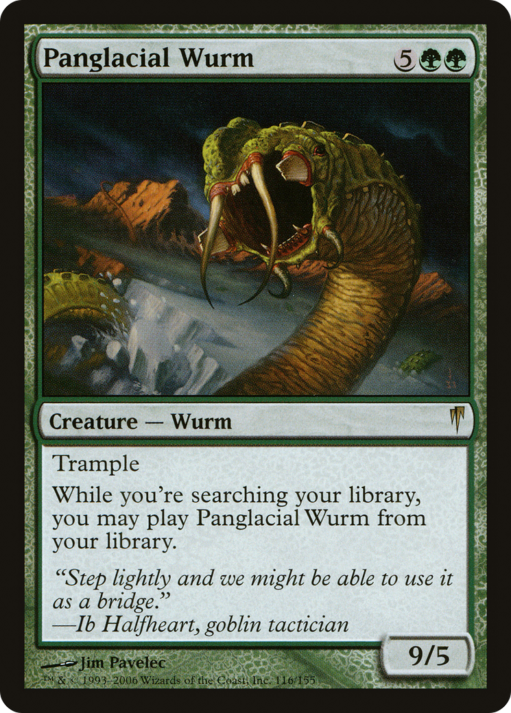 Panglacial Wurm [Coldsnap] | Silver Goblin