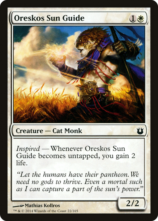 Oreskos Sun Guide [Born of the Gods] Foil