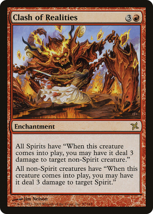 Clash of Realities [Betrayers of Kamigawa] Foil