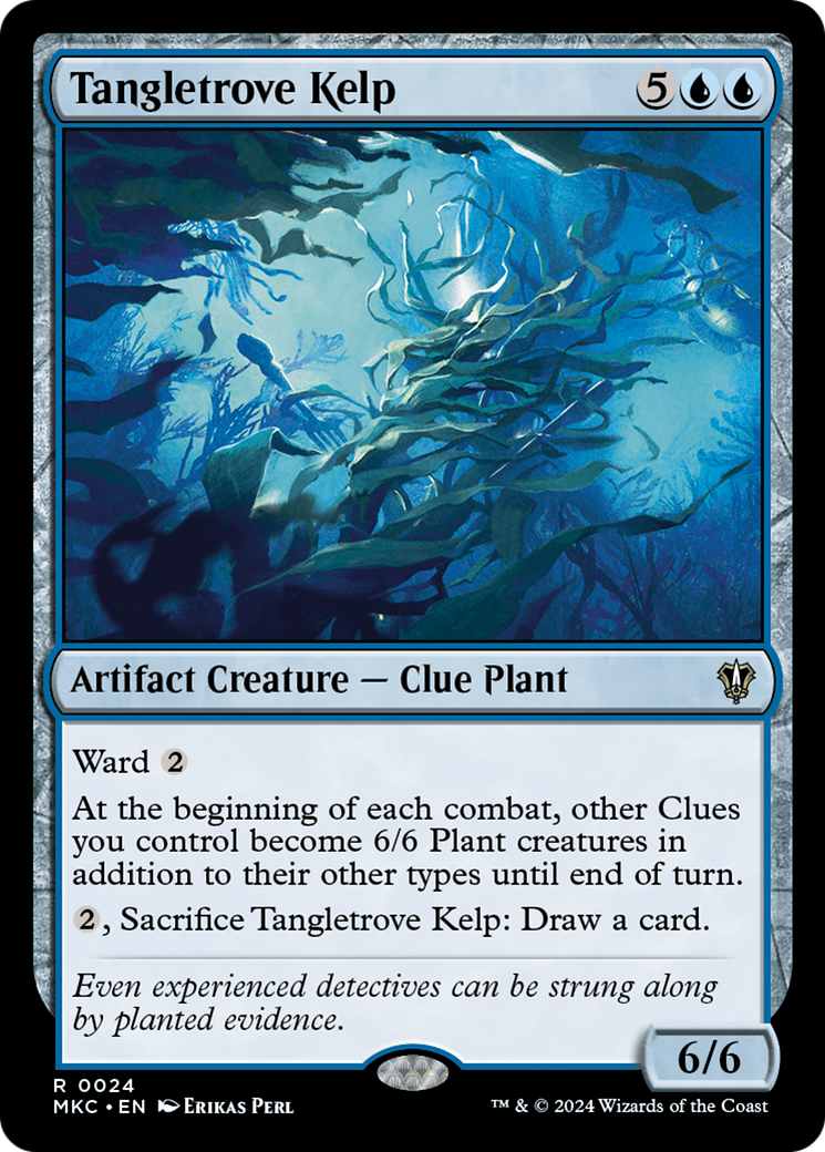 Tangletrove Kelp [Murders at Karlov Manor Commander] | Silver Goblin