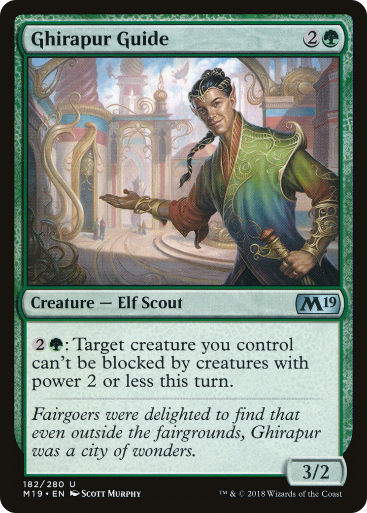 Ghirapur Guide [Core Set 2019] Foil