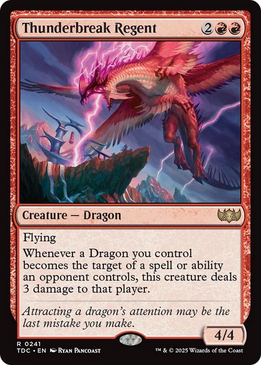 Thunderbreak Regent (241) - Commander: Tarkir: Dragonstorm