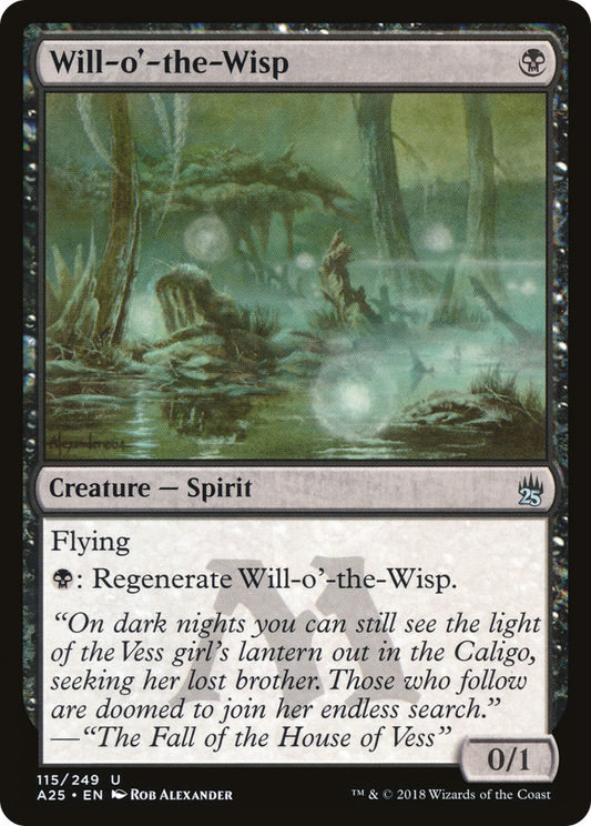 Will-o'-the-Wisp [Masters 25] Foil