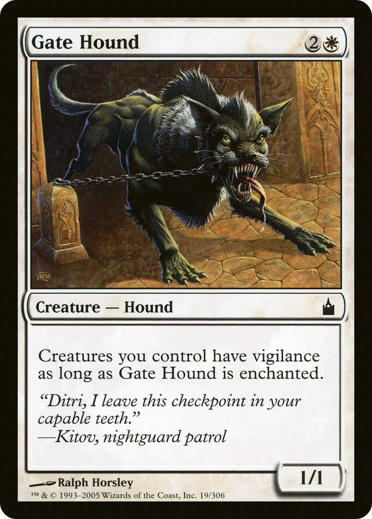 Gate Hound [Ravnica: City of Guilds] | Silver Goblin