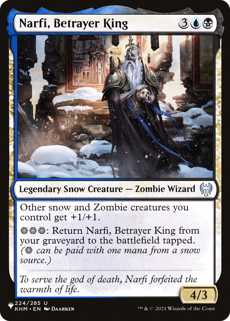 Narfi, Betrayer King [The List]