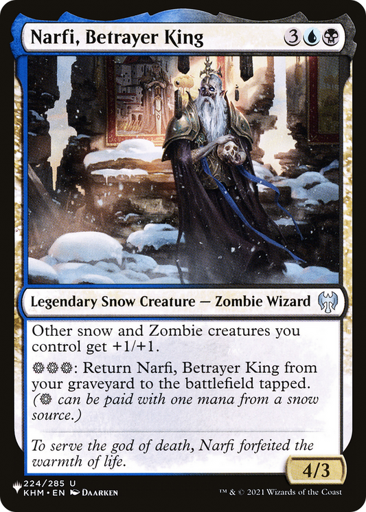 Narfi, Betrayer King [The List]
