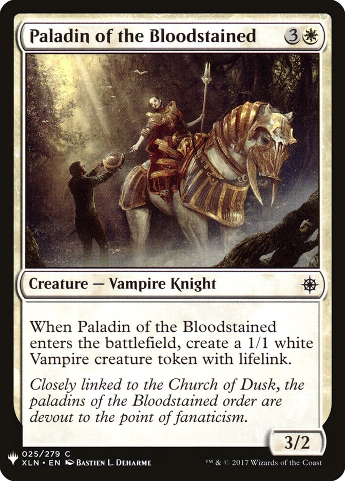 Paladin of the Bloodstained [Mystery Booster] | Silver Goblin