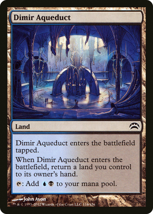 Dimir Aqueduct [Planechase 2012] Foil