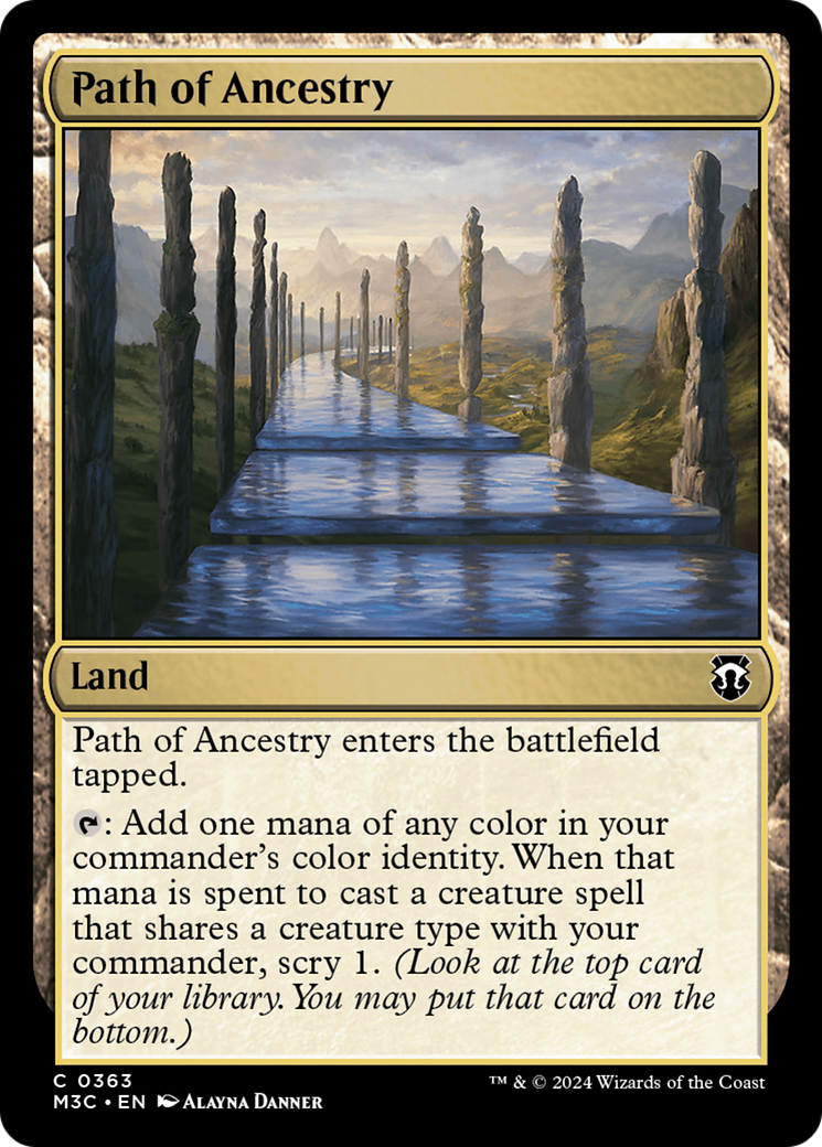 Path of Ancestry [Modern Horizons 3 Commander] | Silver Goblin