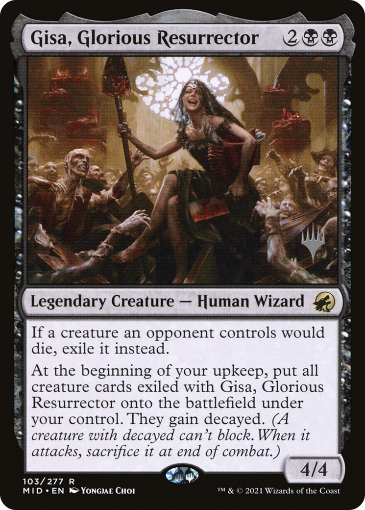 Gisa, Glorious Resurrector (Promo Pack) [Innistrad: Midnight Hunt Promos]