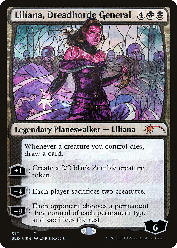 Liliana, Dreadhorde General (510) Foil - Secret Lair Drop