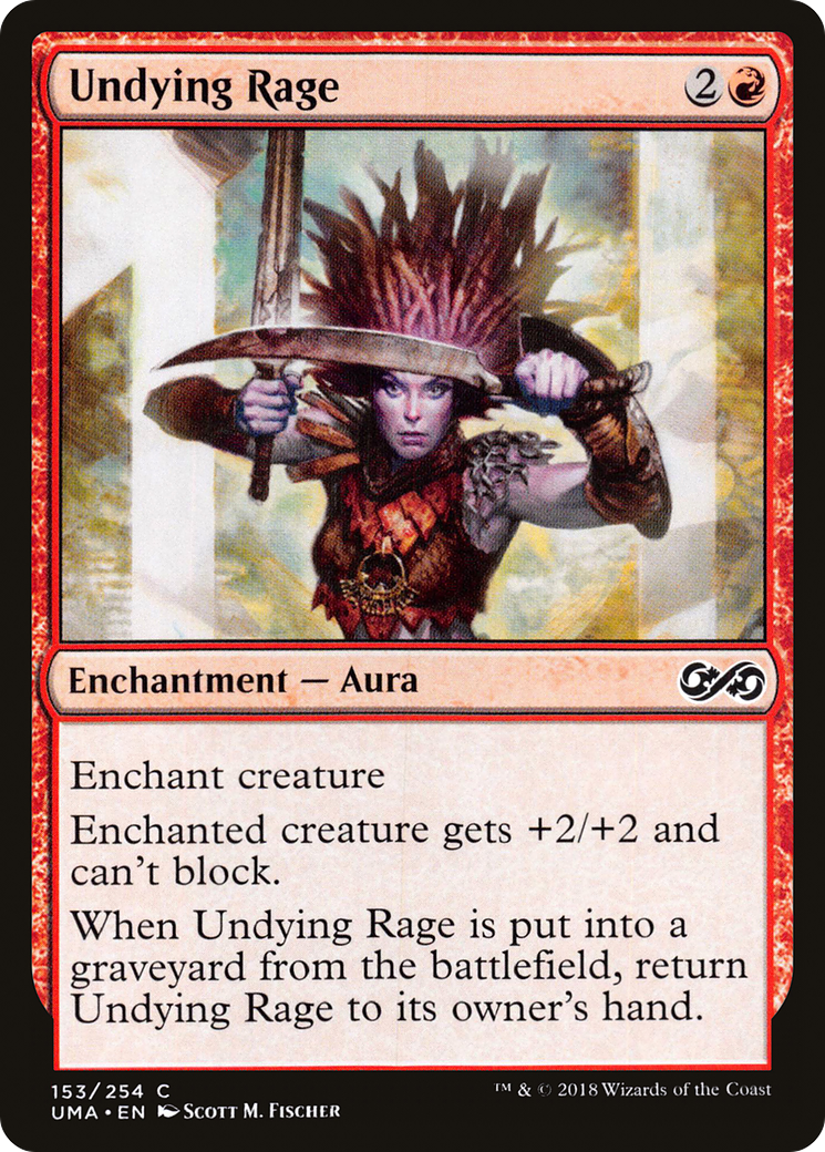 Undying Rage (153) - Ultimate Masters Foil