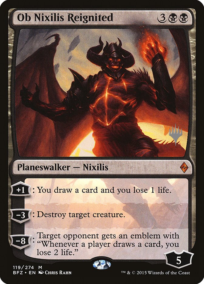 Ob Nixilis Reignited (Promo Pack) [Battle for Zendikar Promos] | Silver Goblin