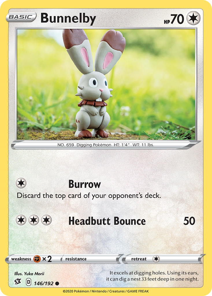 Bunnelby (146/192) [Sword & Shield: Rebel Clash] | Silver Goblin