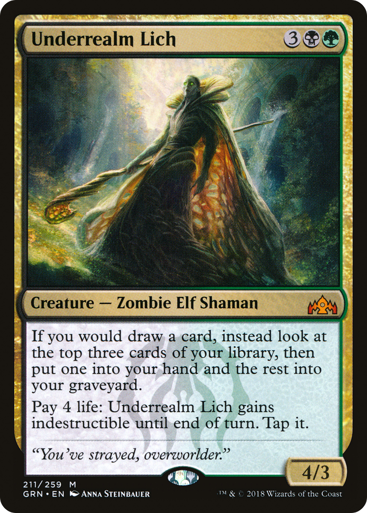 Underrealm Lich [Guilds of Ravnica] | Silver Goblin