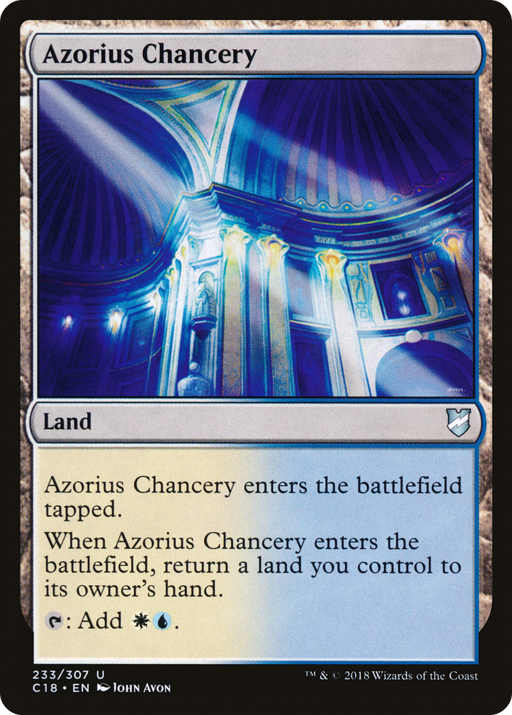 Azorius Chancery [Commander 2018] | Silver Goblin