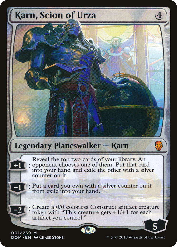 Karn, Scion of Urza [Dominaria] | Silver Goblin