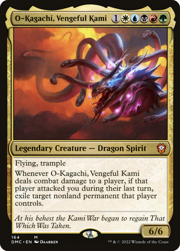 O-Kagachi, Vengeful Kami [Dominaria United Commander] | Silver Goblin