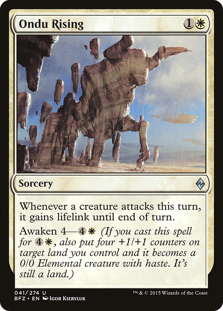 Ondu Rising [Battle for Zendikar] | Silver Goblin