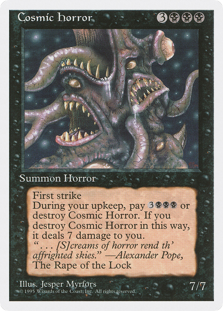 Cosmic Horror [Fourth Edition] | Silver Goblin