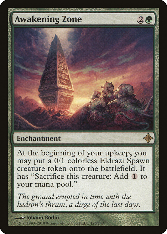 Awakening Zone [Rise of the Eldrazi] Foil