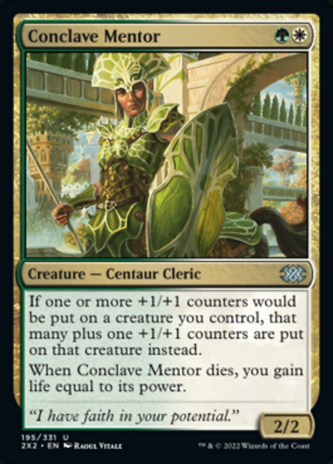 Conclave Mentor [Double Masters 2022] | Silver Goblin