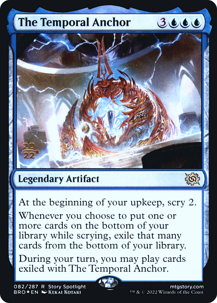 The Temporal Anchor [The Brothers' War Prerelease Promos] | Silver Goblin