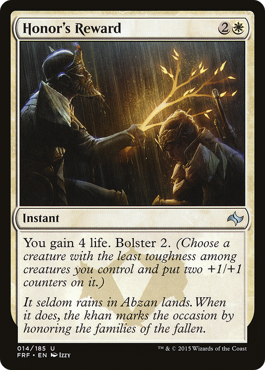 Honor's Reward [Fate Reforged] Foil