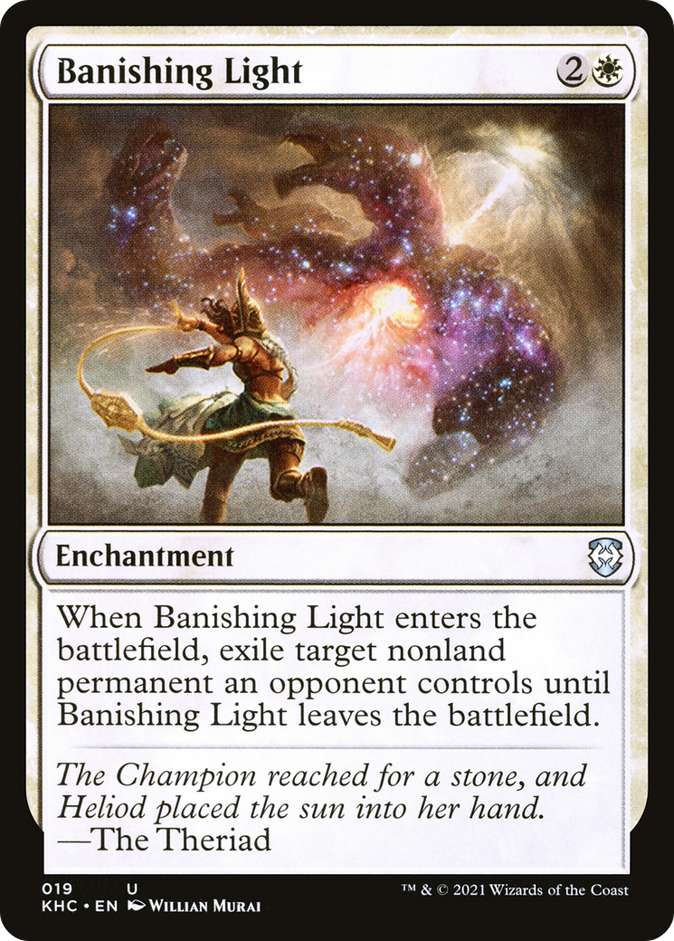 Banishing Light [Kaldheim Commander] | Silver Goblin