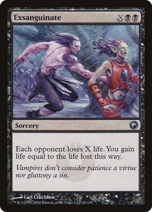 Exsanguinate [Scars of Mirrodin]