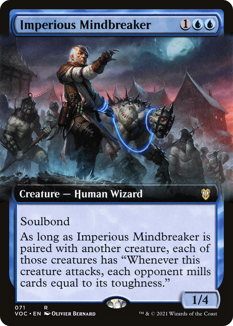Imperious Mindbreaker (Extended Art) [Innistrad: Crimson Vow Commander]
