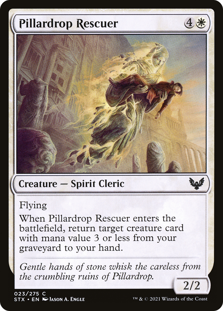 Pillardrop Rescuer [Strixhaven: School of Mages] | Silver Goblin