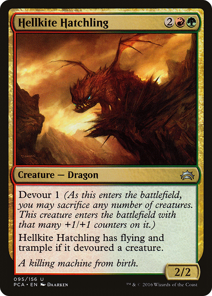 Hellkite Hatchling [Planechase Anthology] | Silver Goblin